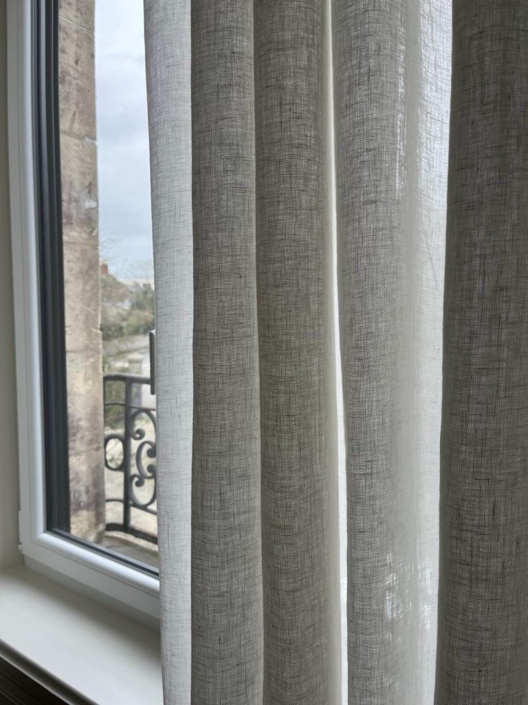 détail voilage